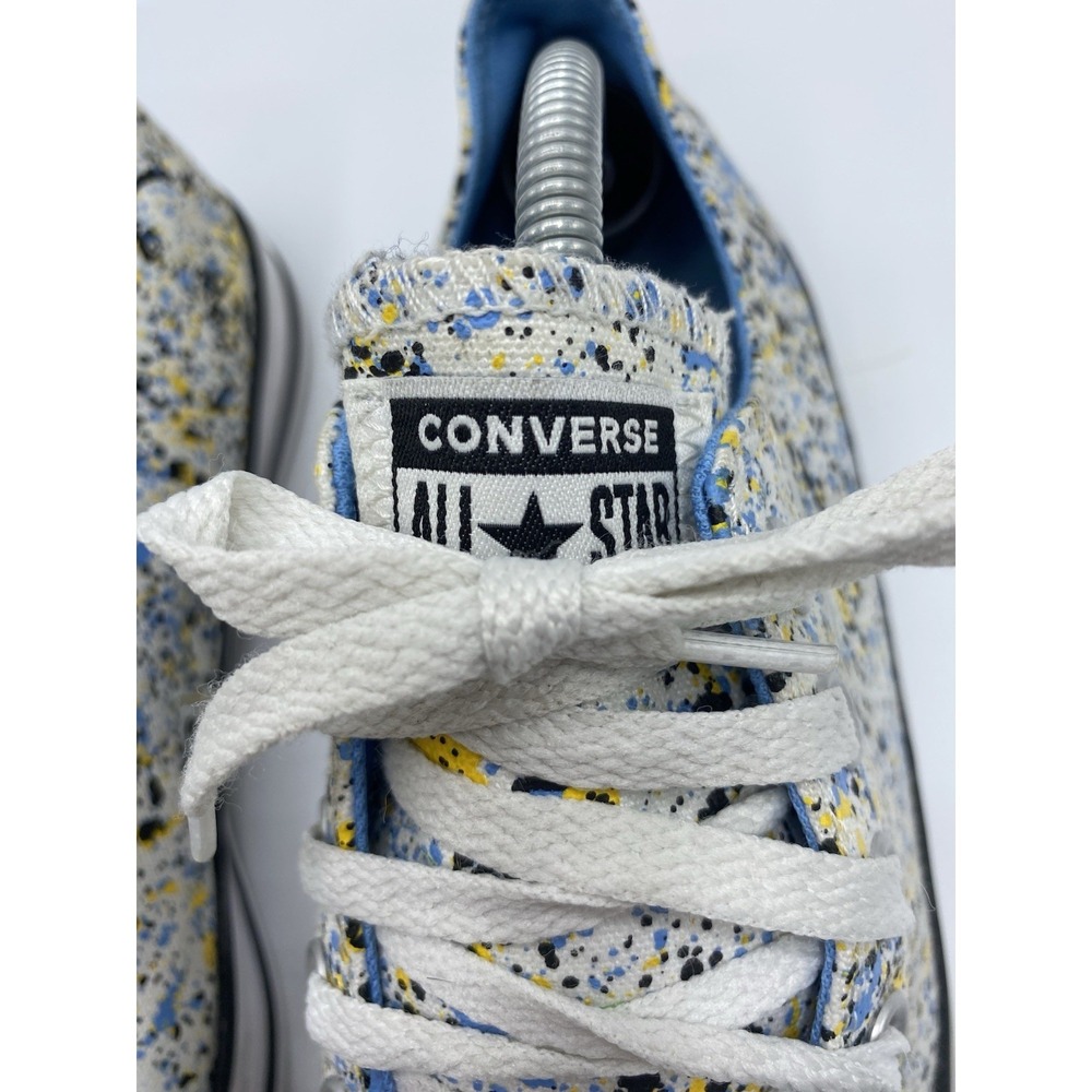 Converse Chuck Taylor All Star Sneakers M9/W11 Paint Splatter A00469F Low Top - Picture 4 of 8